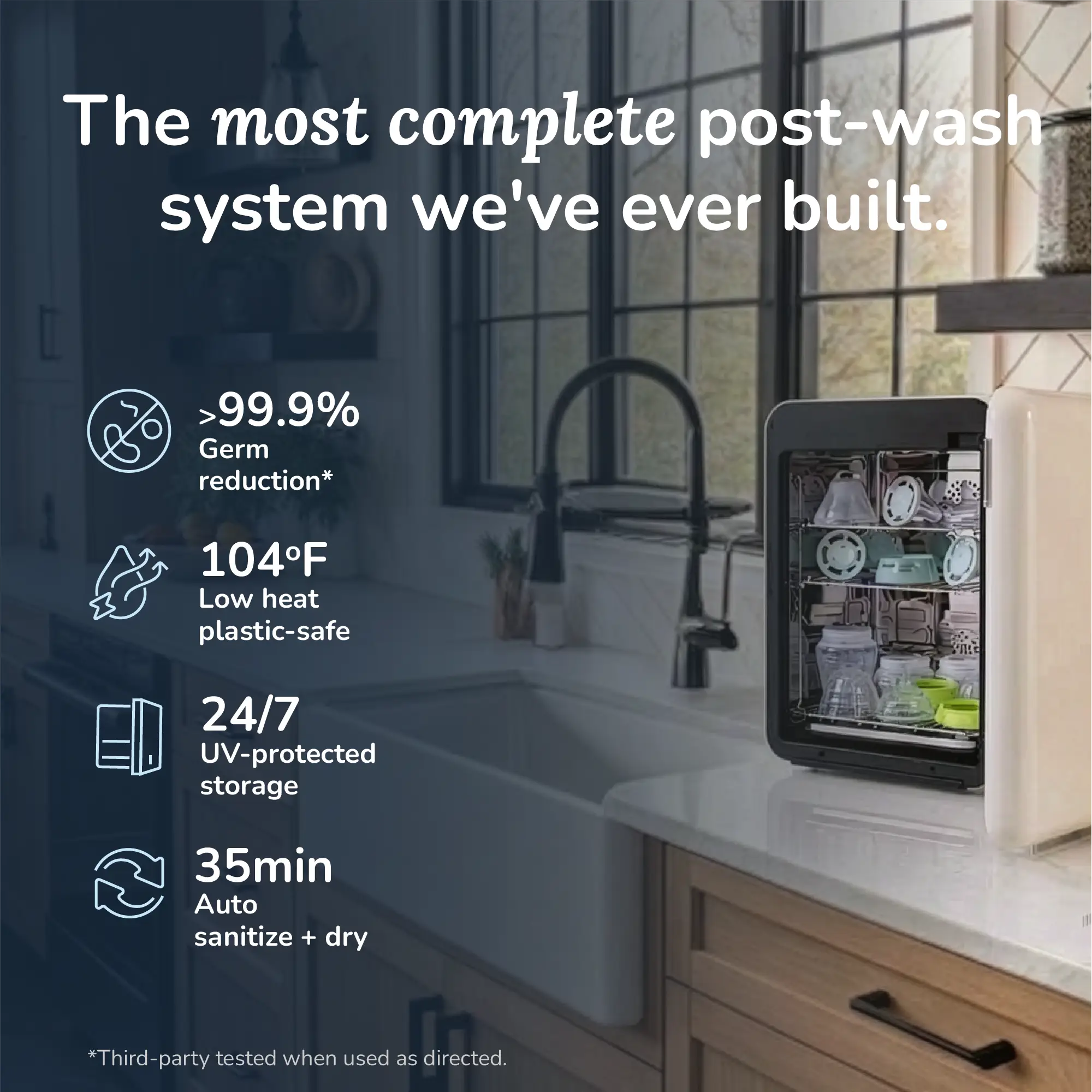 UVC LED Sanitizer & Dryer 360