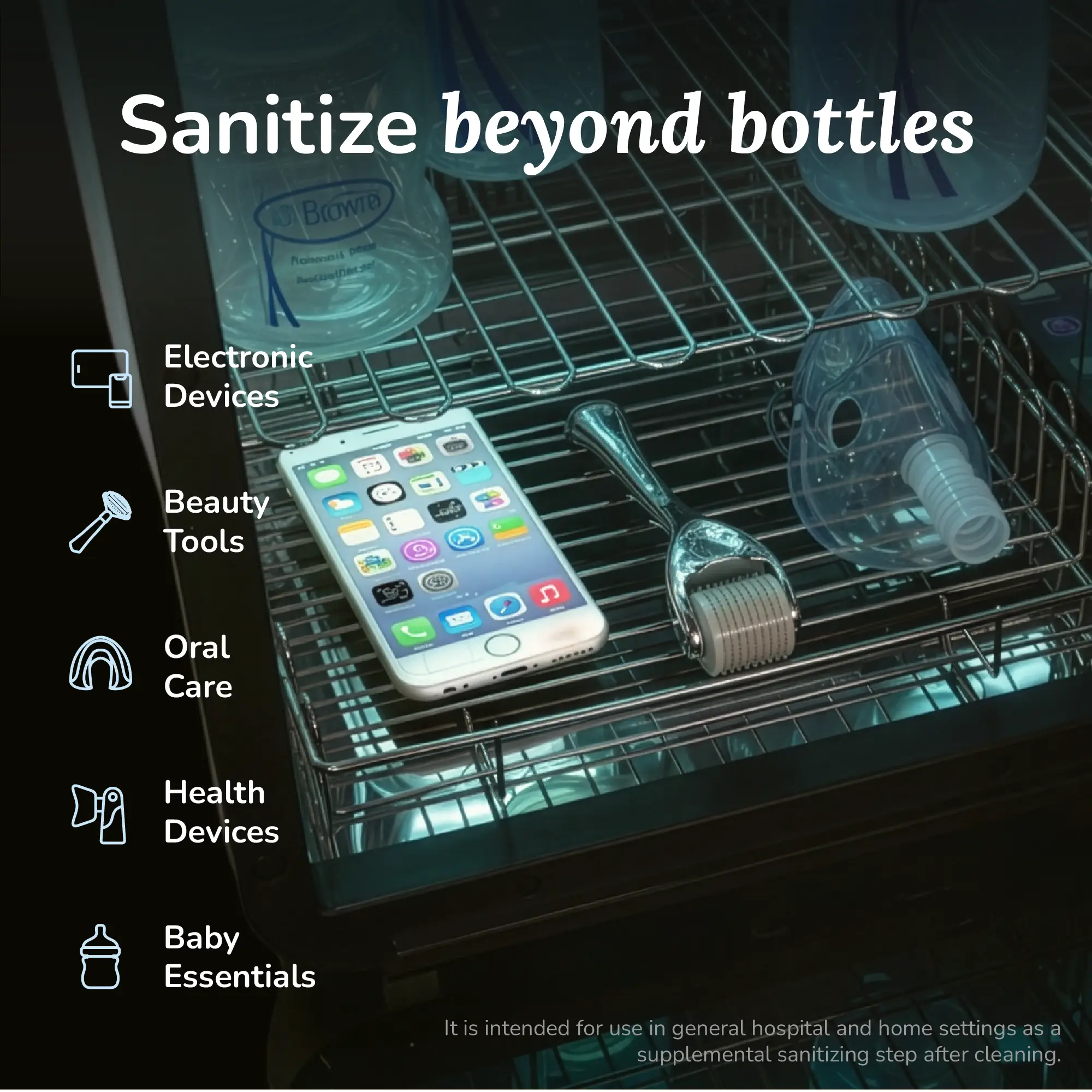 UVC LED Sanitizer & Dryer REV