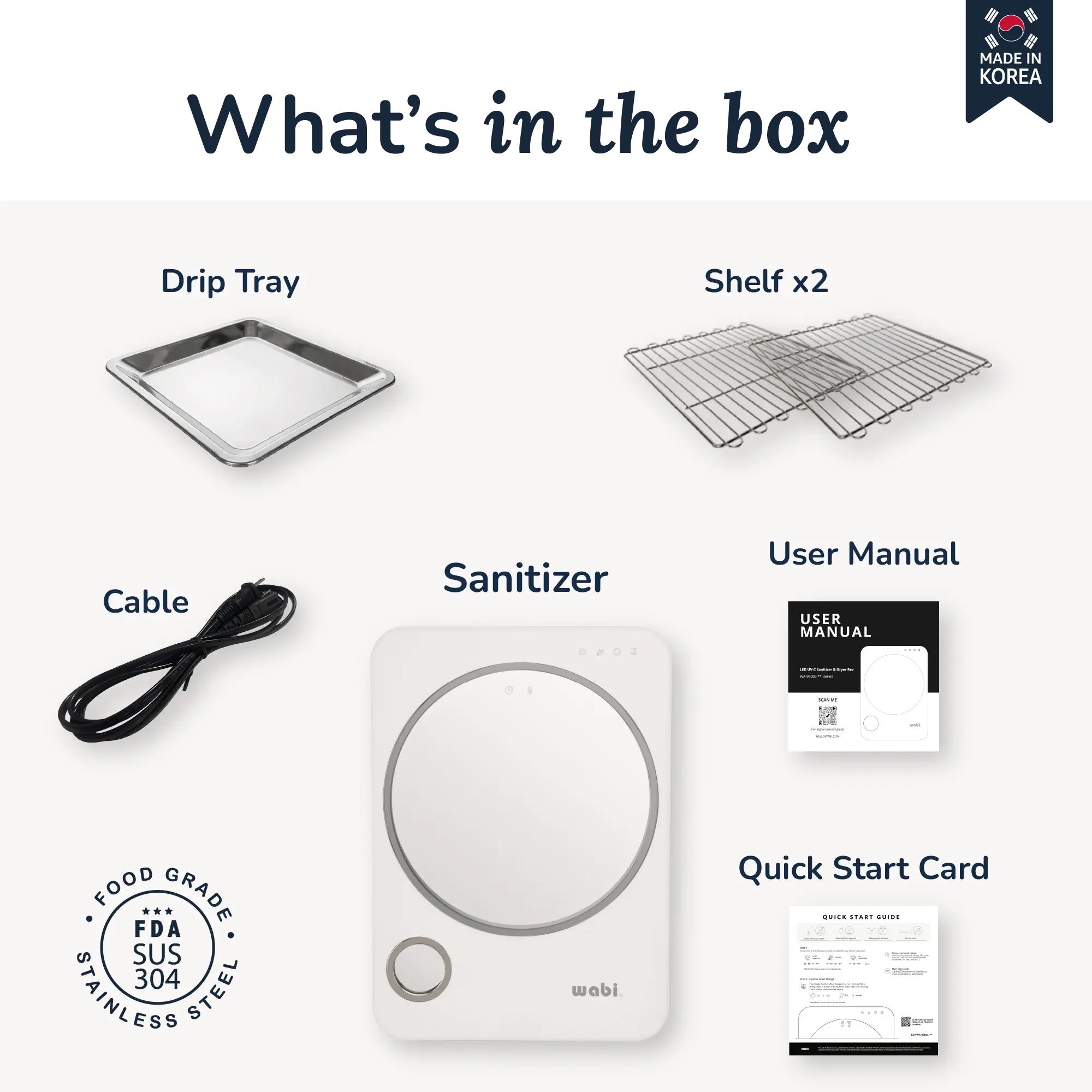 UVC LED Sanitizer & Dryer REV