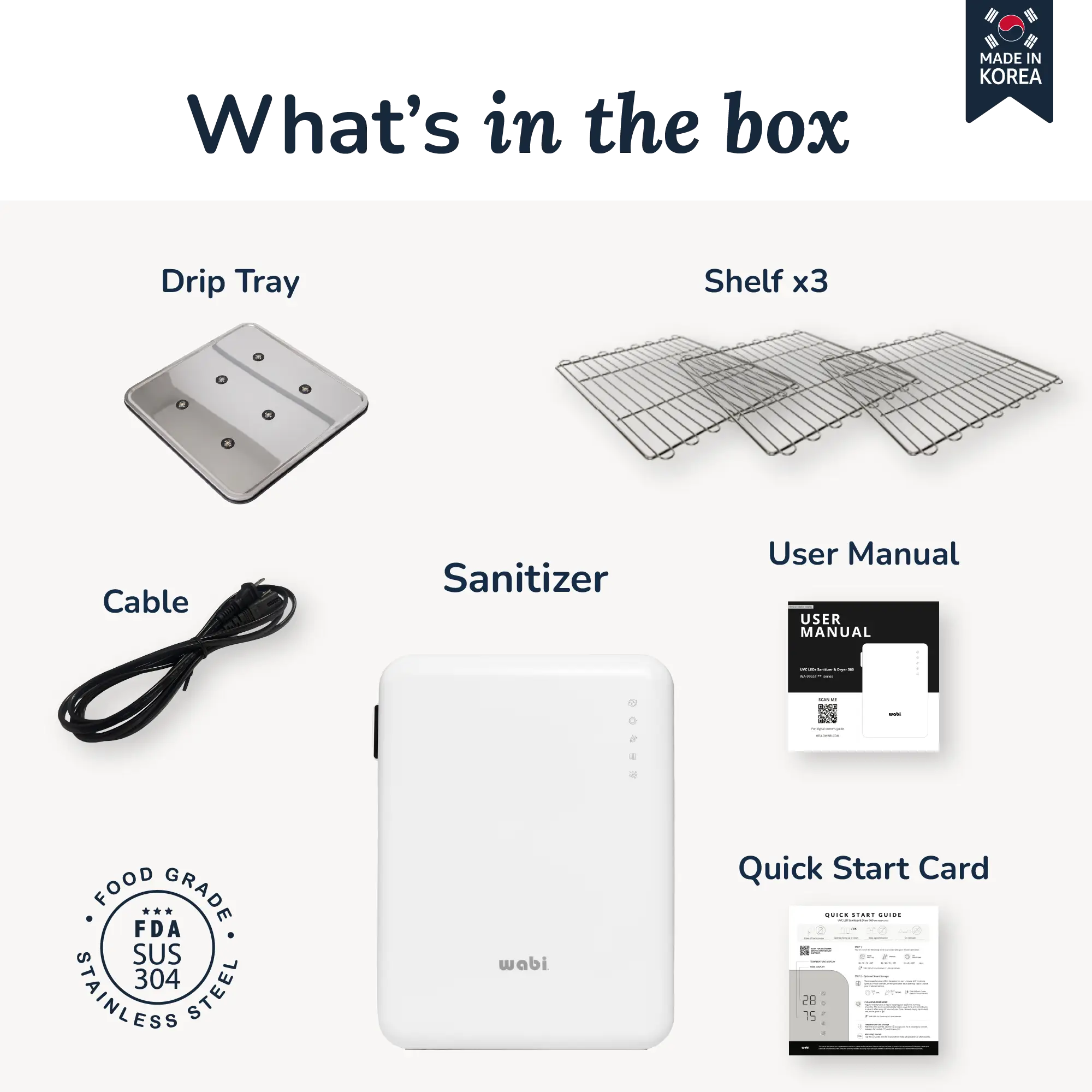 UVC LED Sanitizer & Dryer 360