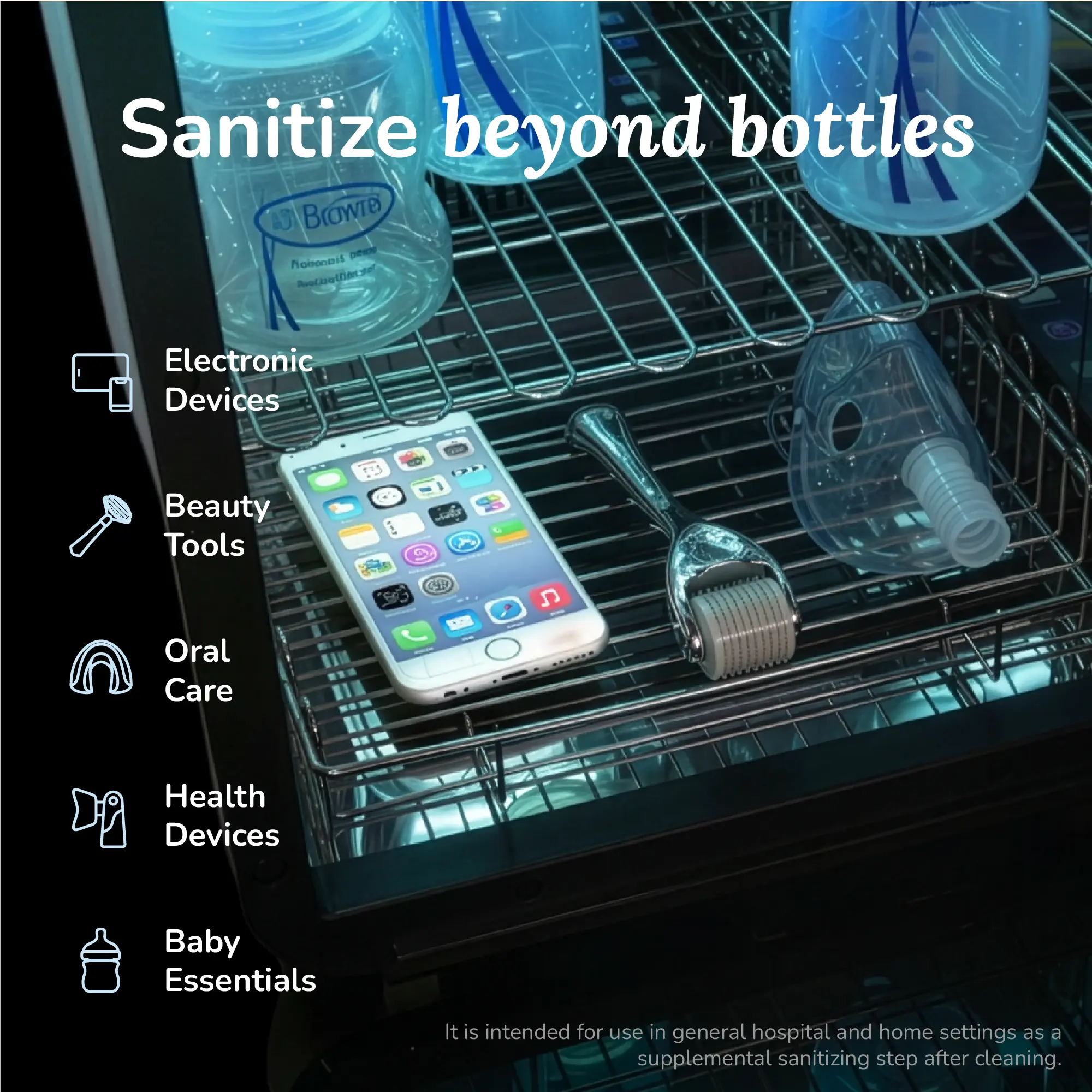 UVC LED Sanitizer & Dryer ULTRA